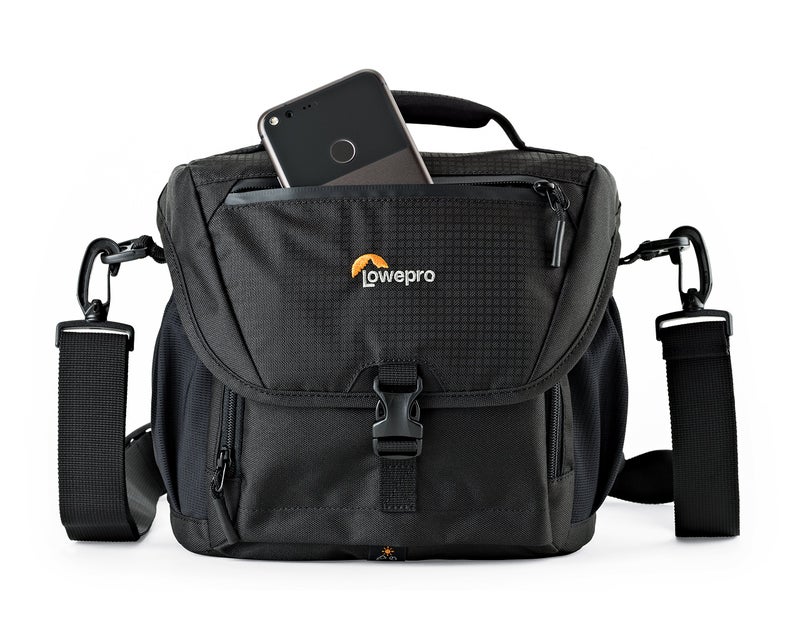 Lowepro LP37121, Nova 170 AW II Camera Bag, Fits DSLR with 24-105mm Attached Lens, Compact Photo Drone, 1-2 Additional Lenses, Flash, Black - Image 2